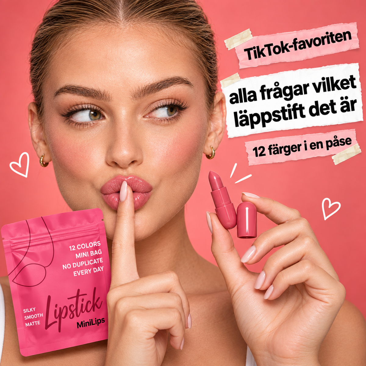 MiniLips™ – 12 Mini Läppstift
